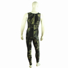 3MM Camouflage two-piece spearfishing Mens double nylon blinding stitching wetsuit