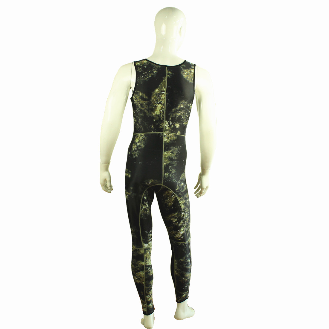 3MM Camouflage two-piece spearfishing Mens double nylon blinding stitching wetsuit