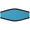 2mm Neoprene with Double Nylon Diving Mask Strap Cover blue color