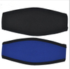 Neoprene with Double Nylon Diving Mask Strap Cover blue black color