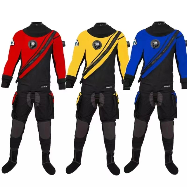 3 layers waterproof sailing kayak scuba drysuit