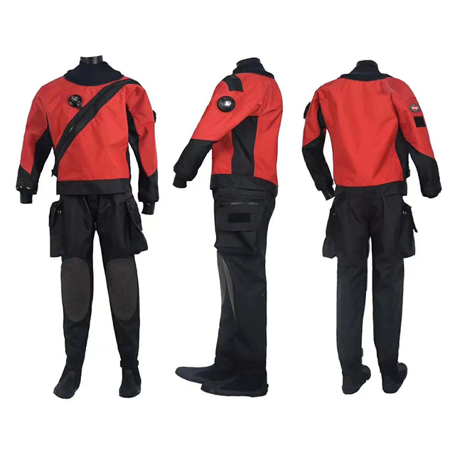 Brand New Front Back Zip Diving Mens Womens Kayaking Whitewater Canoeing Zipper Drysuit