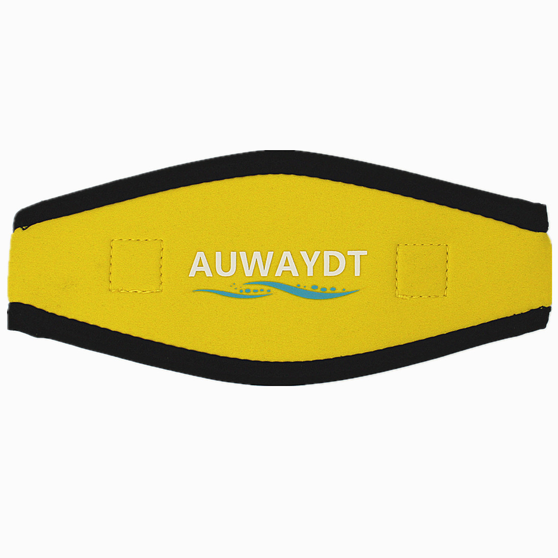 2mm Neoprene Yellow Mask Strap Cover with Velcro on It for Man And Women 