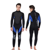 With high quality CR Neoprene and Taiwan nylon keep warm mens full wetsuit
