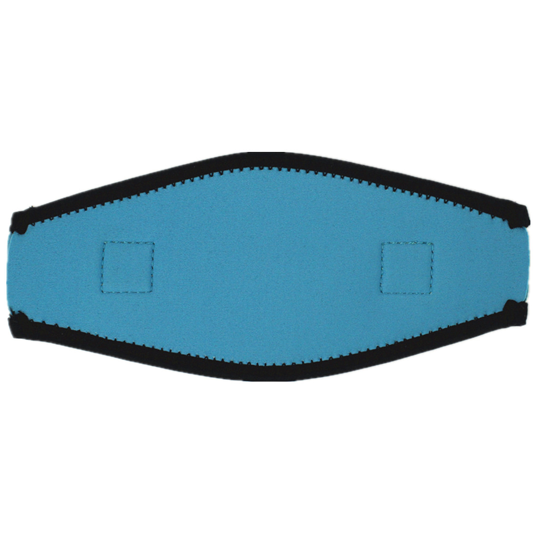 2mm Neoprene Deep Blue Mask Strap Cover with Velcro on It for Man And Women 