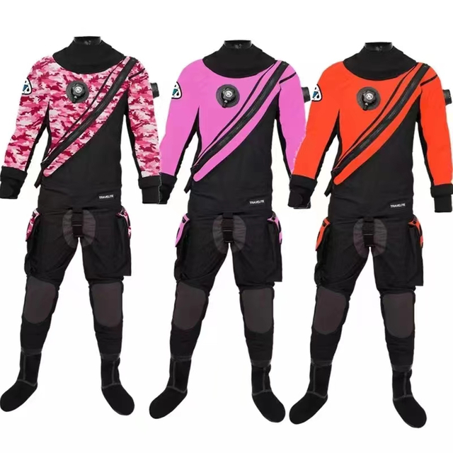 Brand New Front Back Zip Diving Mens Womens Kayaking Whitewater Canoeing Zipper Drysuit