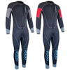5mm CR Neoprene with chest zipper and reinforcement ink printing on knee pad Men and Women Semi-dry suit
