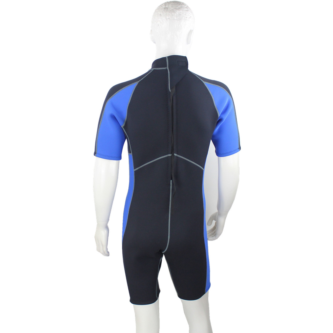 Mens 2.5mm SCR neoprene with double nylon back YKK zipper flat lock wetsuit shorty