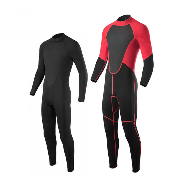 High quality CR neoprene with nylon fabric long sleeve 3mm mens full wetsuit