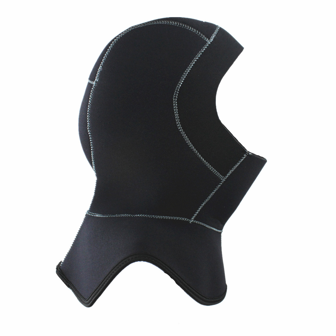 5MM NEOPRENE DIVING HOOD WITH SKIRT