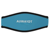 2mm Neoprene with Double Nylon Diving Mask Strap Cover blue color